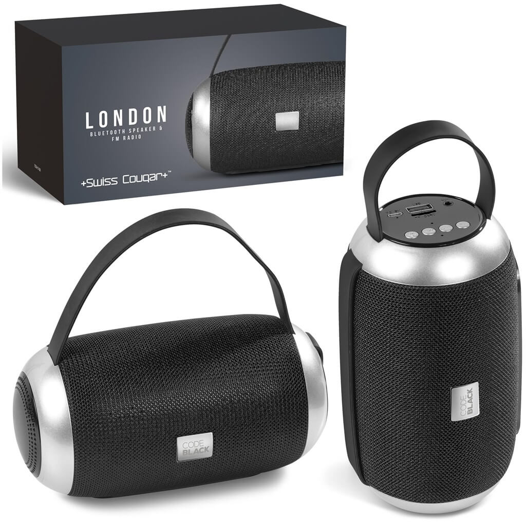 London Bluetooth Speaker & FM Radio R 377.99
