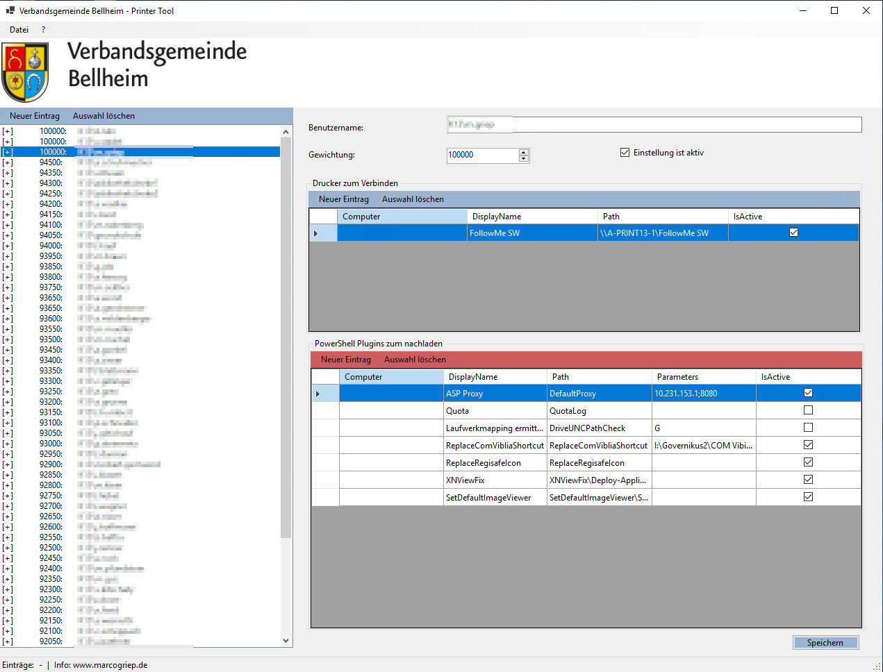 VGB Start Script UI