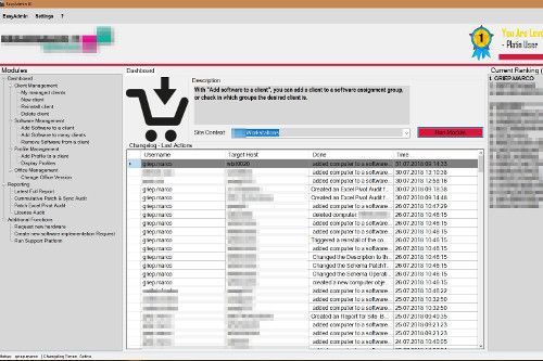Easy Admin - Custom UI für Ivanti DSM