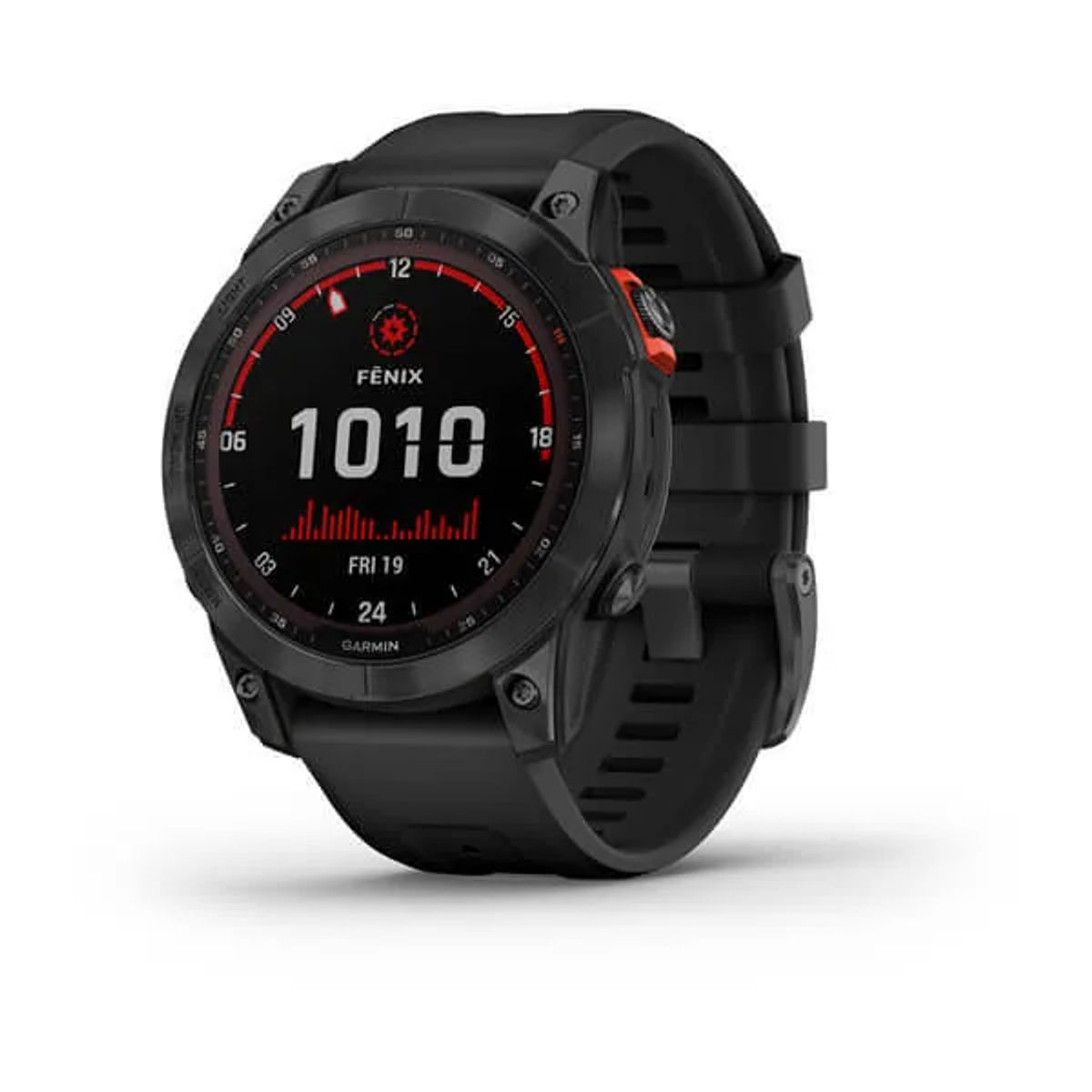 Garmin Fenix 7 Solar — Slate Gray with Black Band