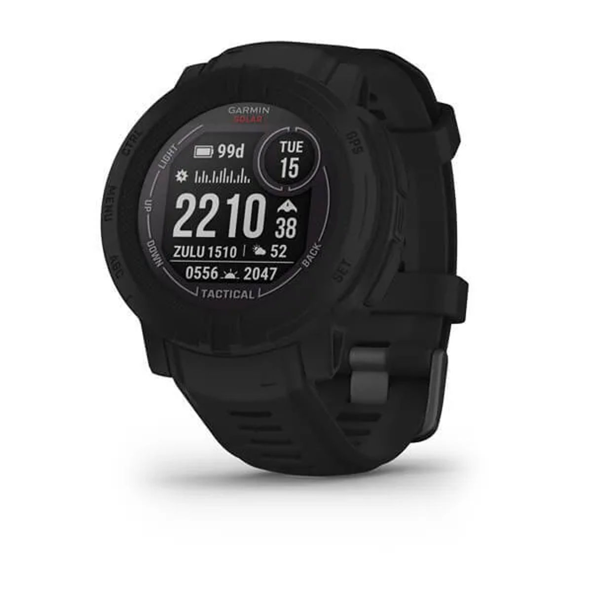 Garmin Instinct 2 Solar Tactical — Black