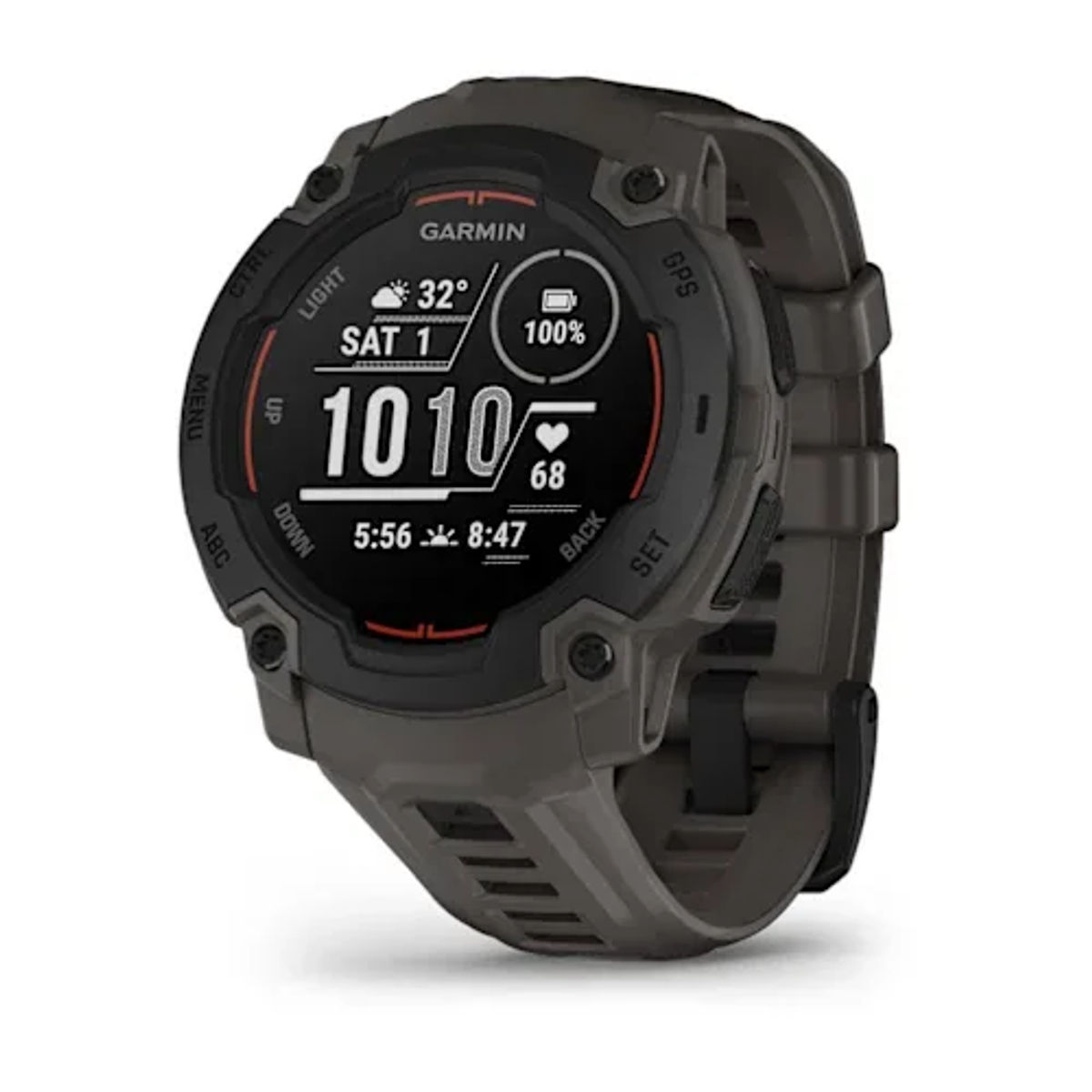 Garmin Instinct E – 45 mm – Black with Charcoal Band