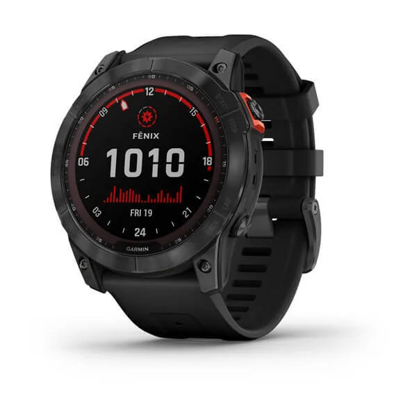 GARMIN Fenix 7x Solar — Slate Gray with Black Band