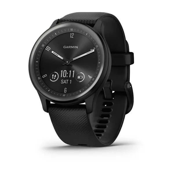 GARMIN Vivomove Sport — Black Case with Slate Accents