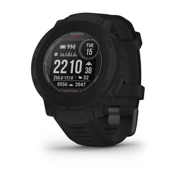 GARMIN Instinct 2 Solar Tactical — Black