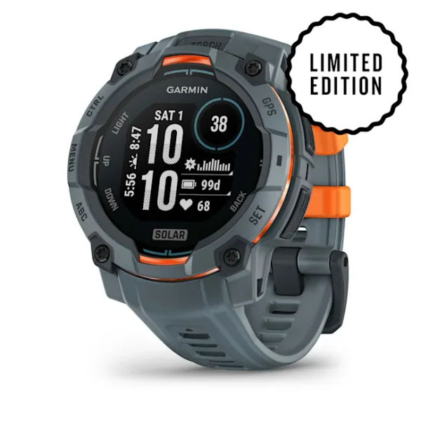 GARMIN Instinct 3 – 45 mm, Solar – Twilight with Twilight Band
