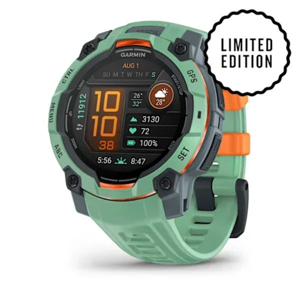 GARMIN Instinct 3 – 45 мм, AMOLED – Neo Tropic с Neo Tropic Band