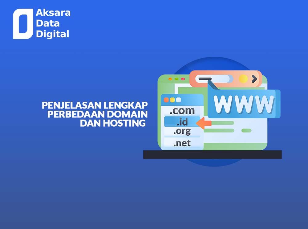 Penjelasan Lengkap Perbedaan Domain dan Hosting