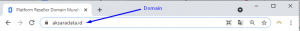 Domain di Address Bar