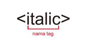 Nama Tag HTML