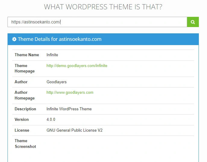 What WordPress Theme Is That