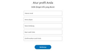 cara mendaftar paypal