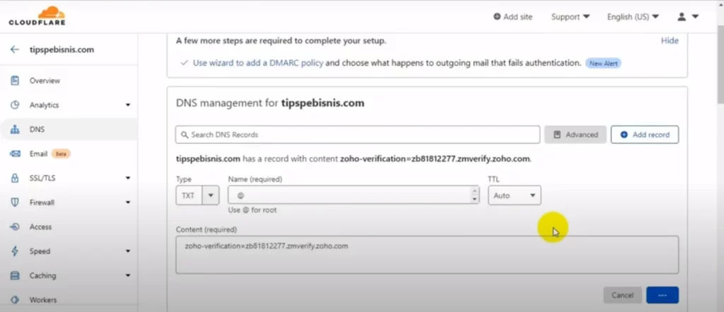 email domain gratis