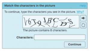 Classic CAPTCHA