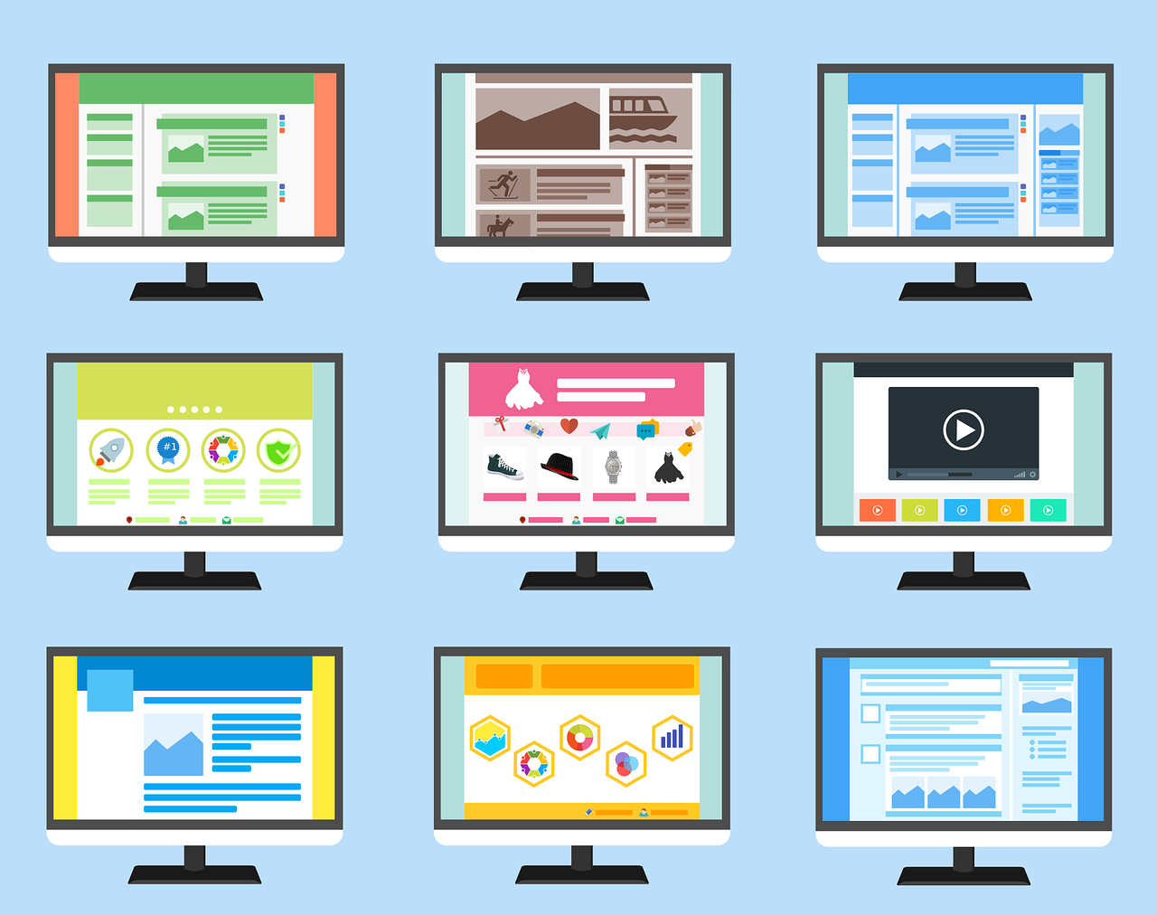 Contoh Website Domain Tech