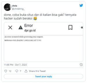 Cuitan Mengomentari Aksi Hacker