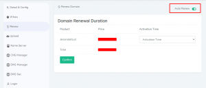 Renewal Domain Otomatis
