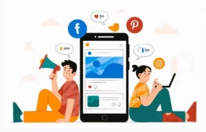 Social Media Marketing melalui Facebook, Instagram, dan Pinterest.