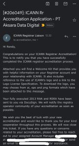 aksara data ICANN
