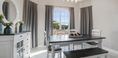 Black And White Wooden Kitchen Tables