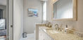 Landscape Painting at Bathroom Area