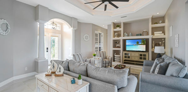 Grey Indoor in Living Room