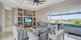 Modern Wide Living Room Near Pool Area