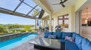 Modern Pool With Outdoor Chaise Lounge