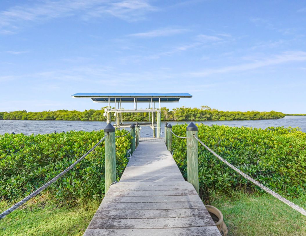 Sunset Manor Waterfront Boardwalk