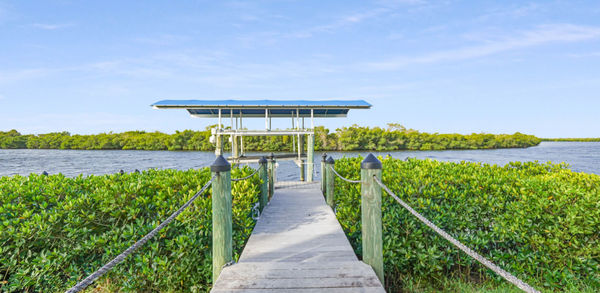 Sunset Manor Waterfront Boardwalk