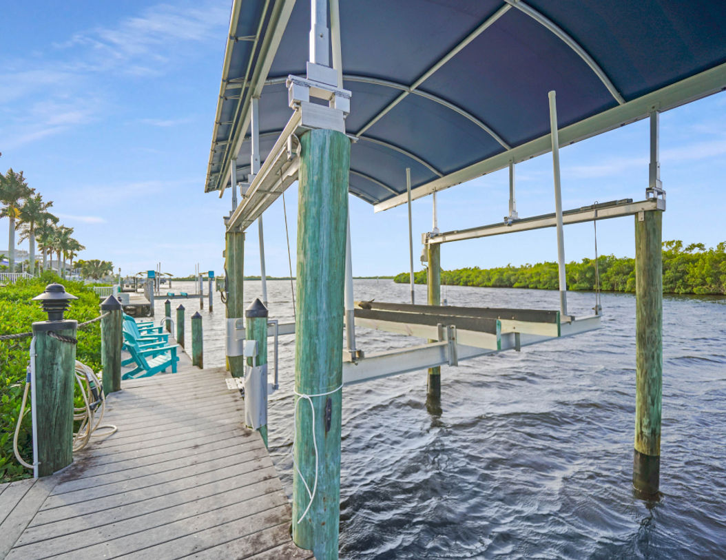 Boardwalk Near Waterfront