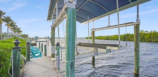 Boardwalk Near Waterfront