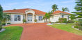 Front View of Big Modern House of Sunset Manor