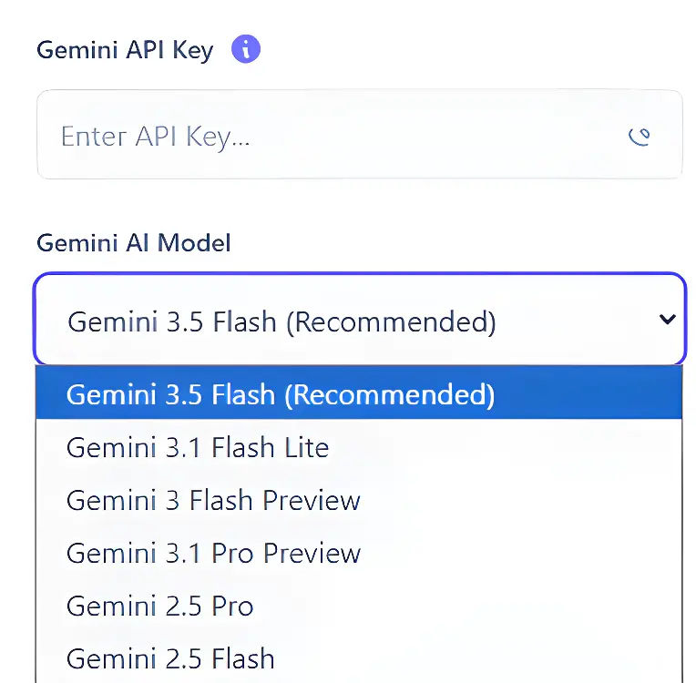 Gemini API Configuration