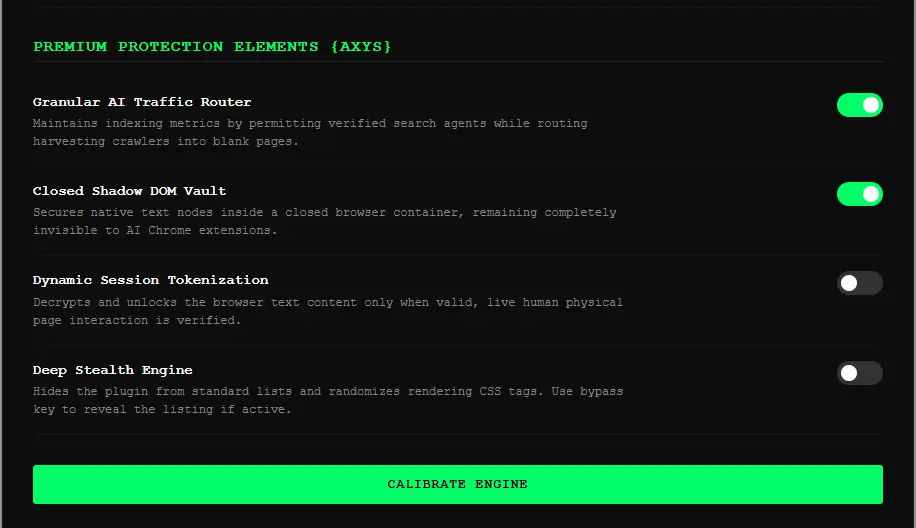 Dashboard Toggle 2