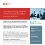 Skills Alliance scale up with 8x8's Cloud Communications solution