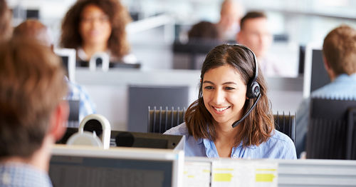 Call center workforce using 8x8 phone system to optimize operations