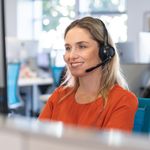 Agent using contact center software to assist customers