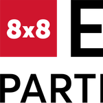 8x8 Elevate Partner Program Logo Red Black