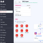 8x8 SMS Trigger Screenshot