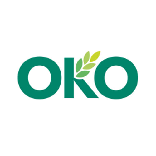 The logo of OKO, a customer of 8x8 WhatsApp Business in Africa