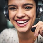 An engaged call center agent due to WEM delivering better customer experiences