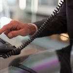 VoIP phones used in the office