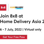 Join 8x8 at Home Delivery Asia 2022!