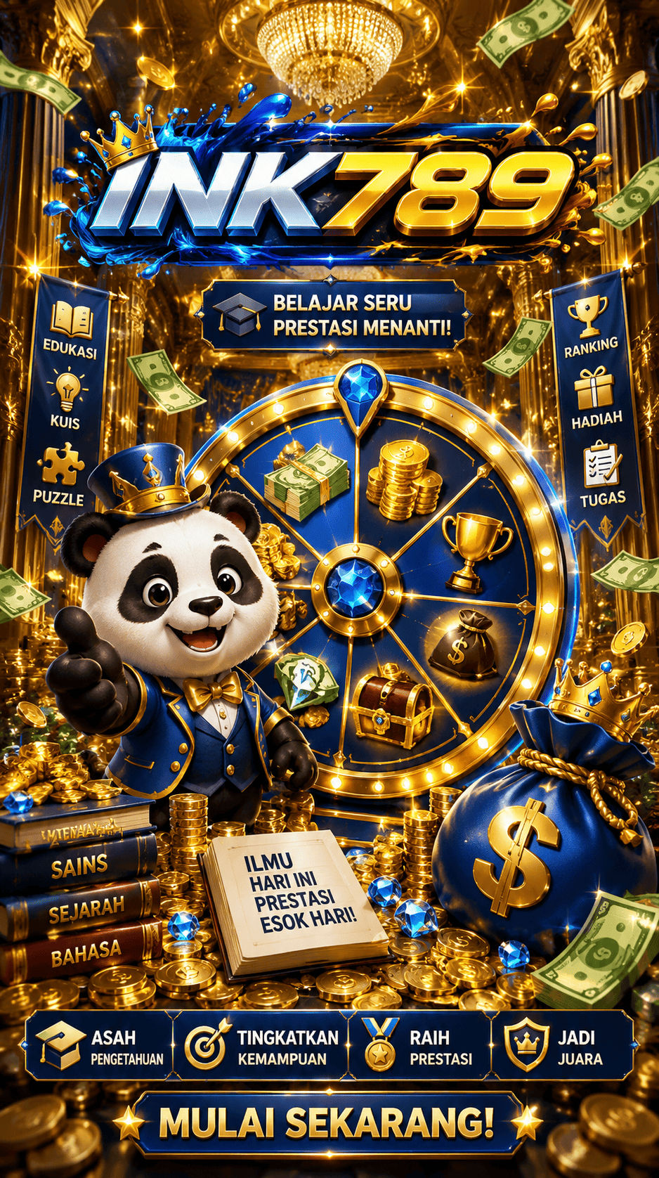 Pratinjau antarmuka INK789 untuk ekosistem aplikasi game online