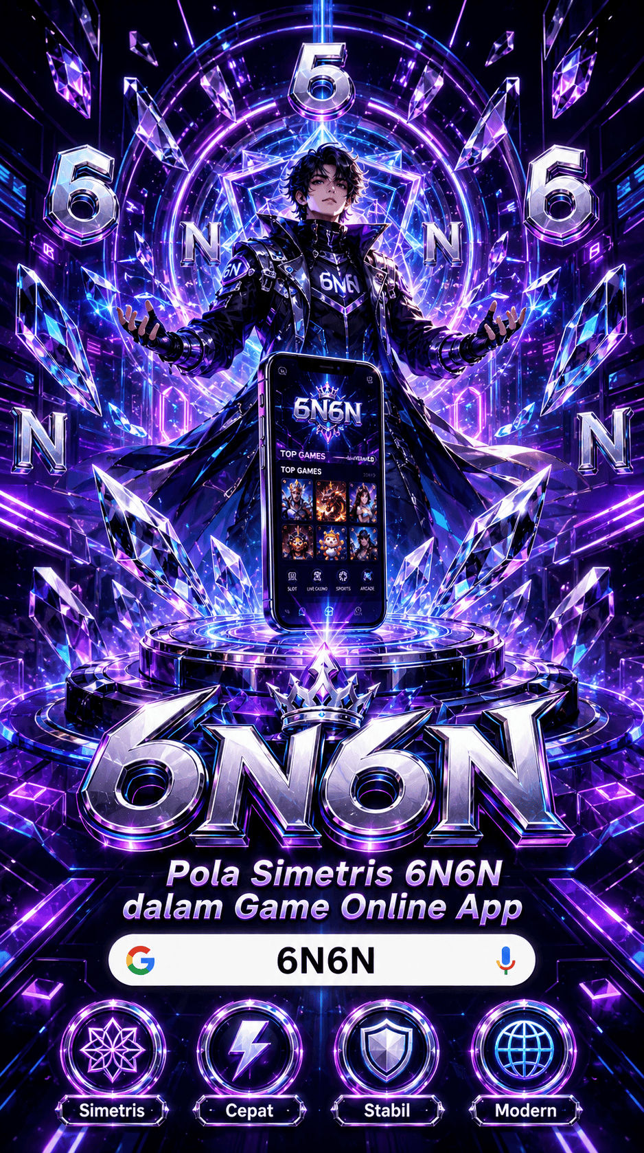 Pratinjau antarmuka 6N6N — aplikasi APK resmi Android v2.0.3