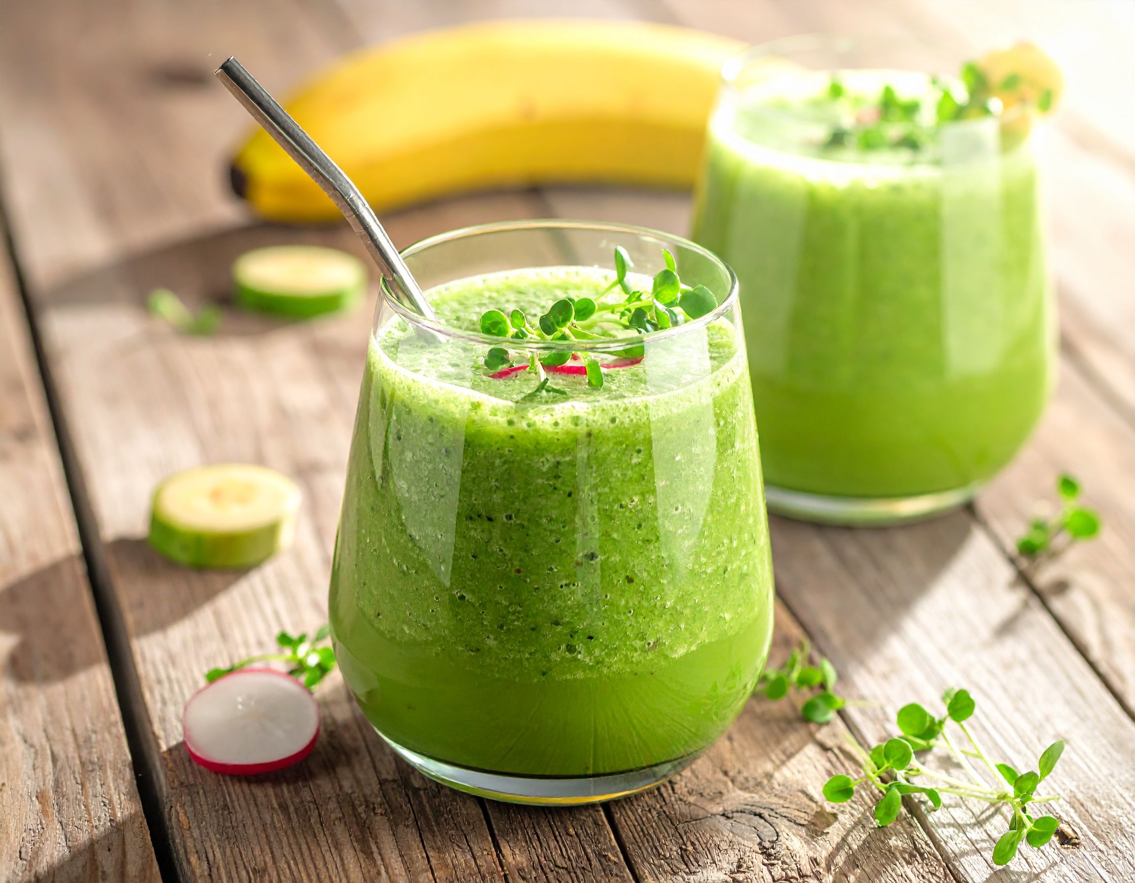 Radish Microgreen Smoothie Booster