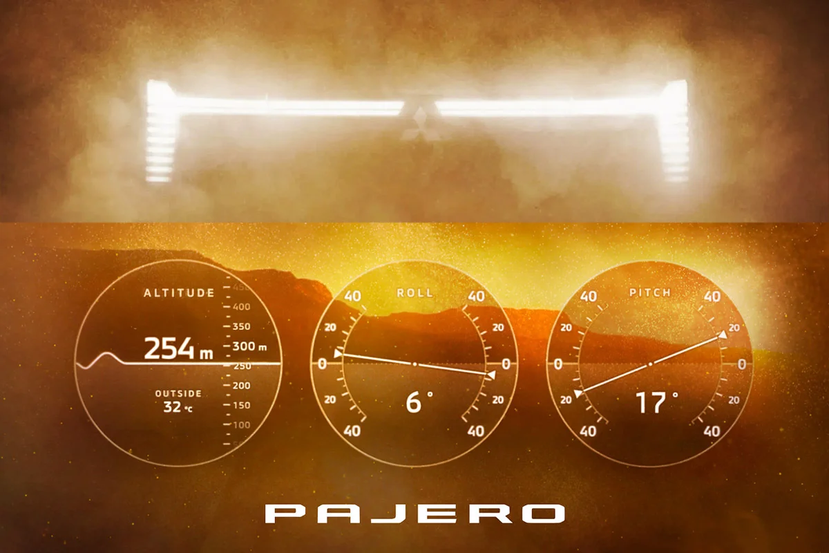 Mitsubishi Pajero 2026: o retorno do ícone off-road com visual clássico e tecnologia híbrida