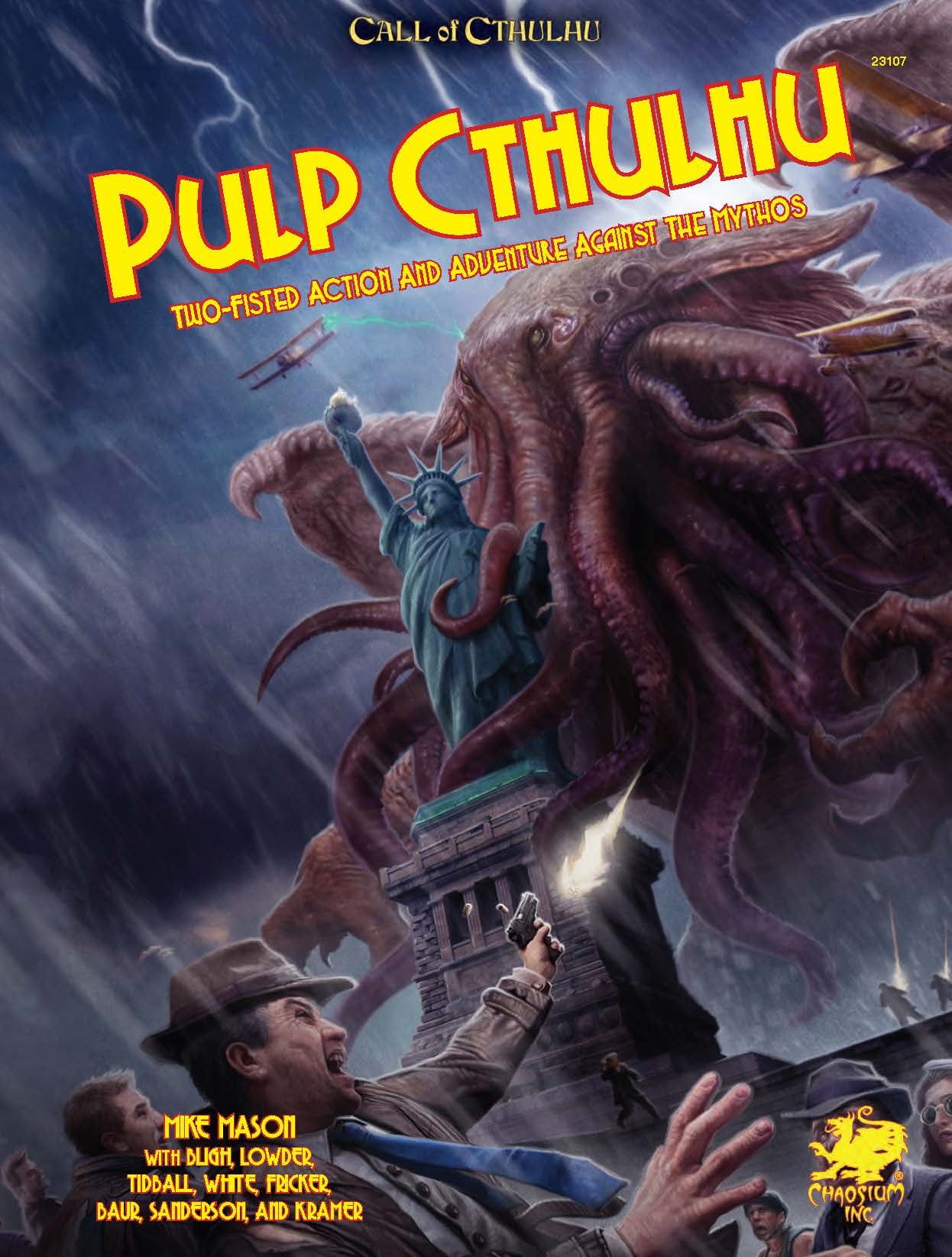 Chaosium CAO23107 Pulp Cthulhu - 7th Edition