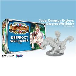 Soda Pop Miniatures SPM210505 Super Dungeon Explore Deeproot Wolf Rider Expansion